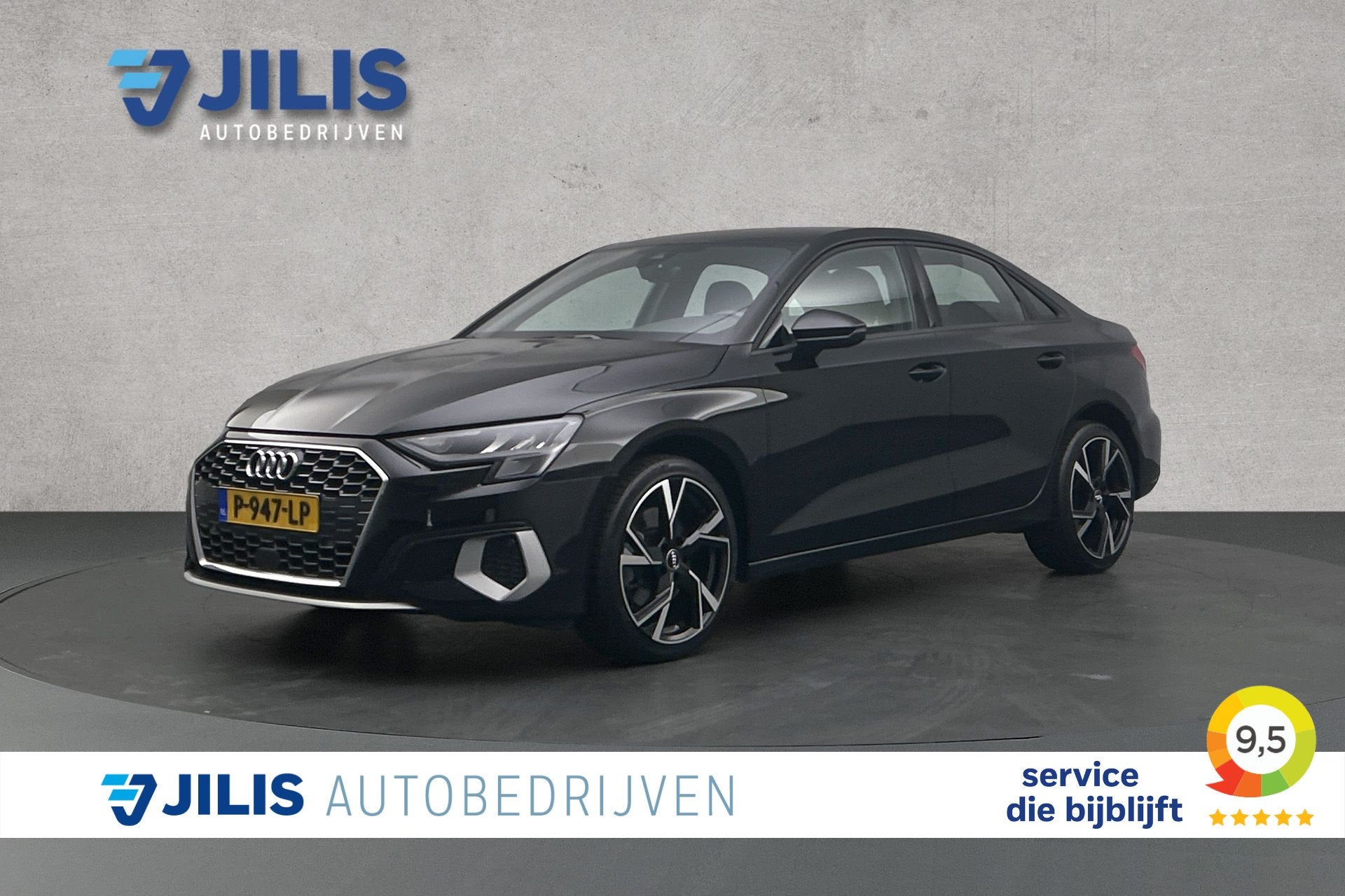 Audi A3 Limousine 30 TFSI Business edition | Stoelverwarming, Auto's, Stof, Gebruikt, Met garantie (alle), Zwart