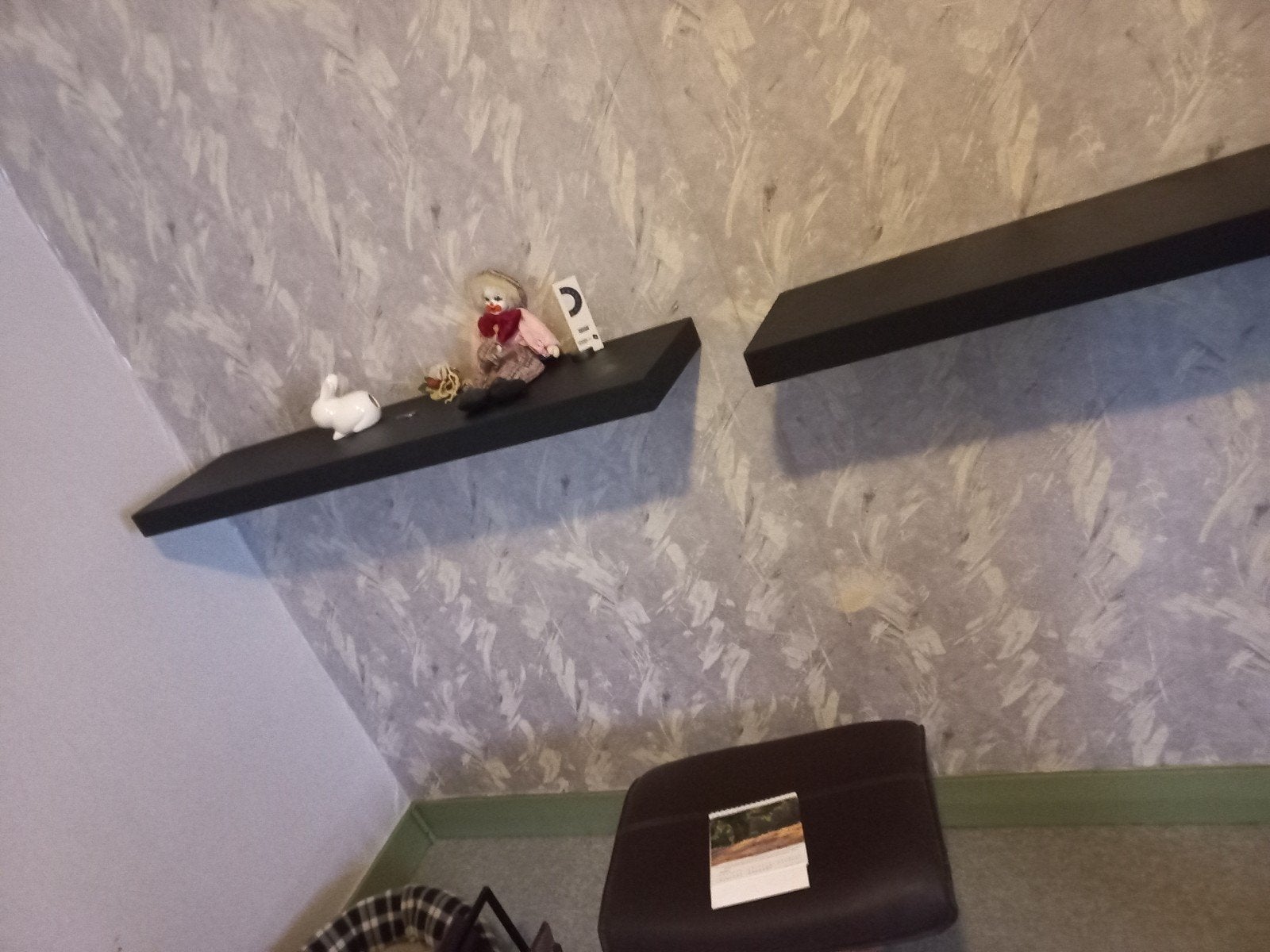 2 Houten schappen met ophanging - 1 meter lang, Ophalen, Gebruikt