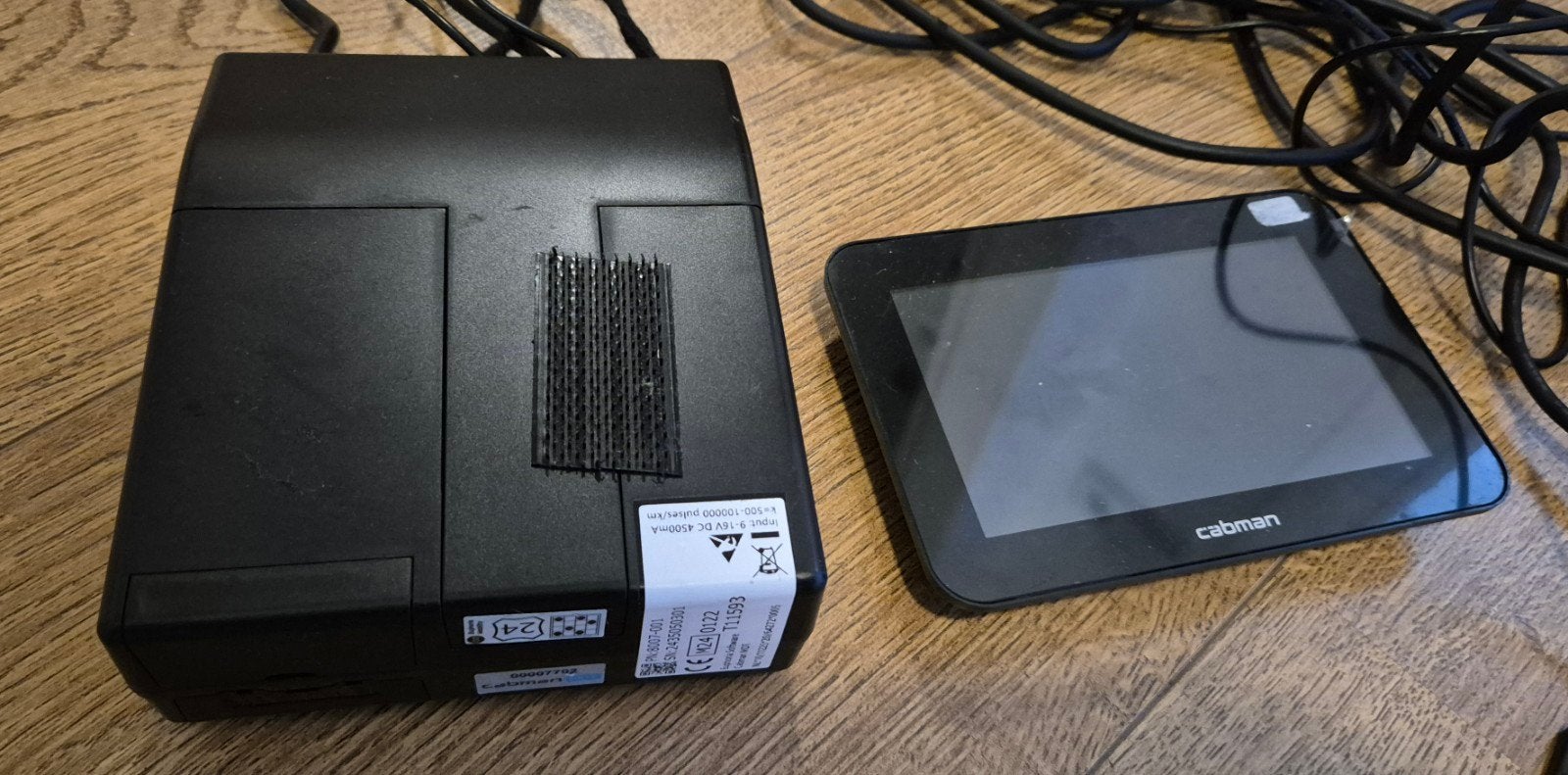 Cabman boordcomputer en printer set, Auto diversen, Auto-accessoires, Gebruikt, Ophalen of Verzenden