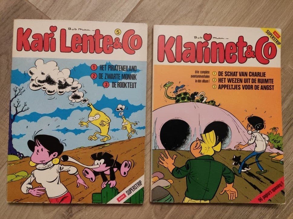 Kari Lente & Co en Klarinet & Co Superstrip, Ophalen of Verzenden