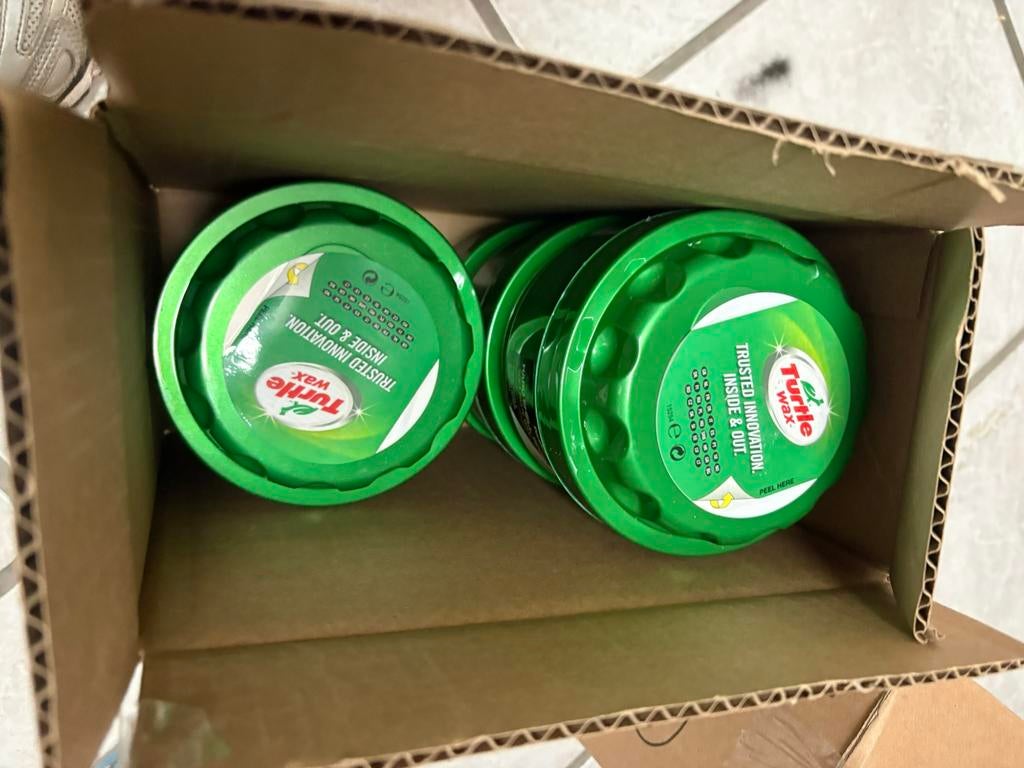 6x turtle wax hard shell wax, Auto-onderdelen, Ophalen of Verzenden, Nieuw