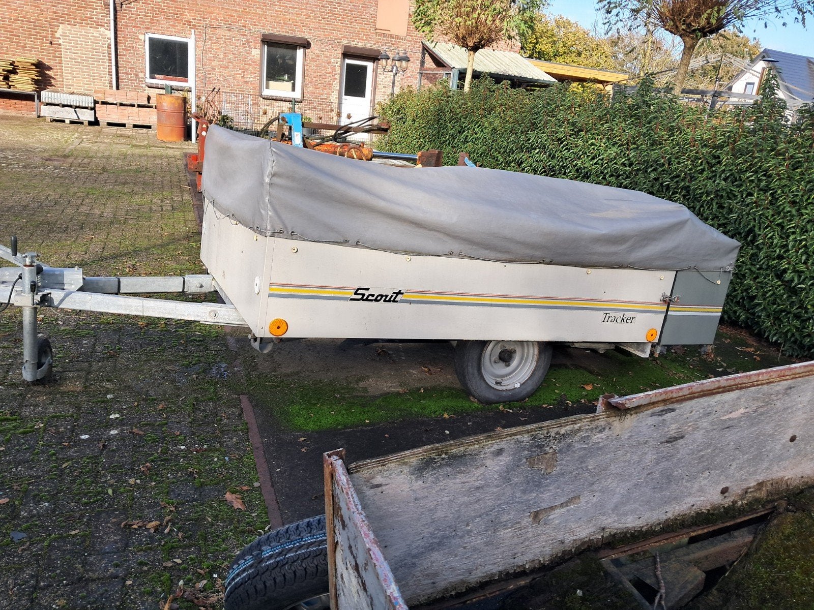 vouwwagen, Ophalen, Ankeren en Afmeren, Zeilboot of Motorboot