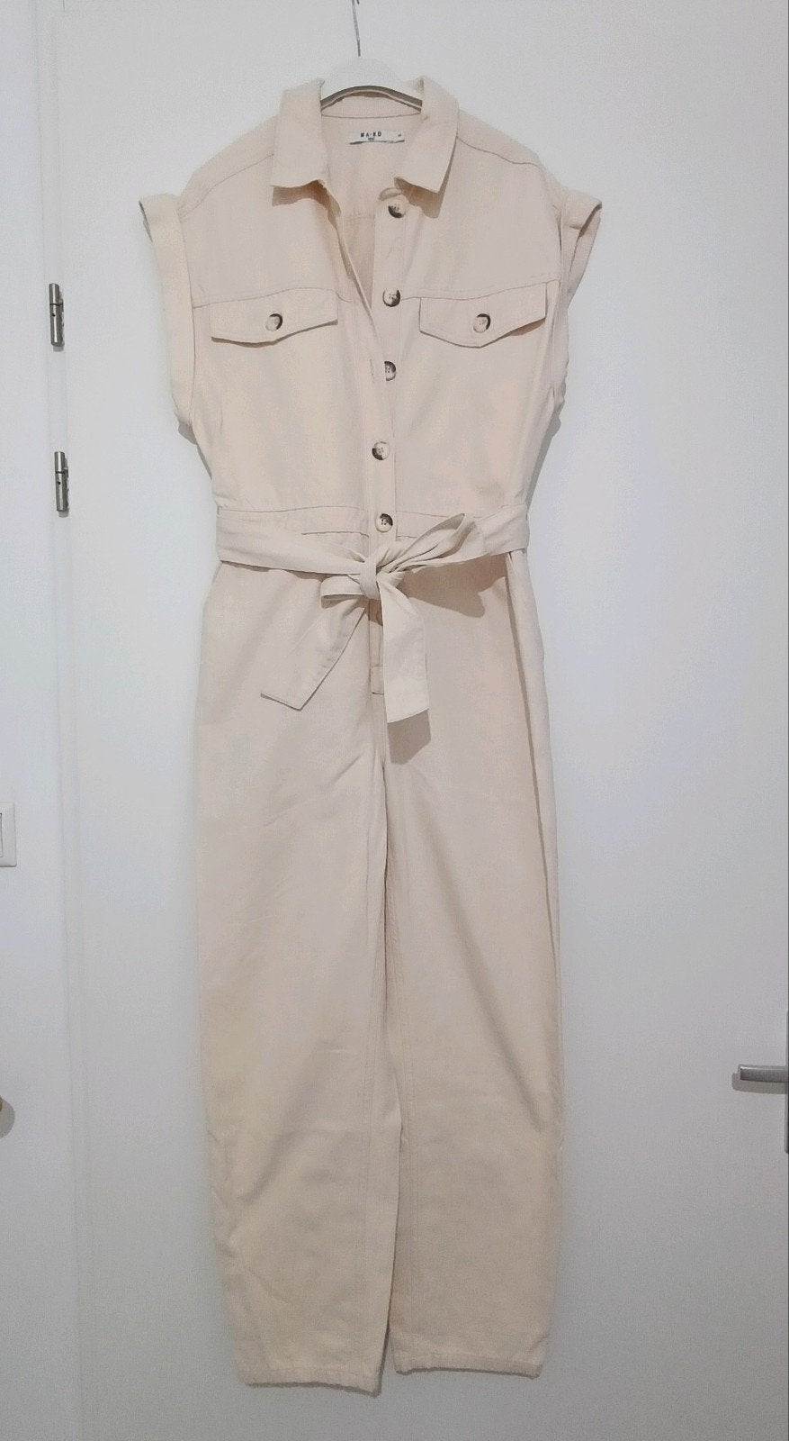 NA-KD jumpsuit beige maat 44, NA-KD, Beige, Maat 42/44 (L), Ophalen of Verzenden