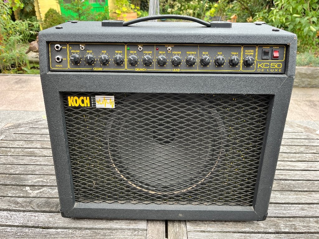 Koch KC50 Deluxe , 50W buizen gitaarversterker, gereviseerd., Ophalen, Gebruikt, Gitaar, 50 tot 100 watt