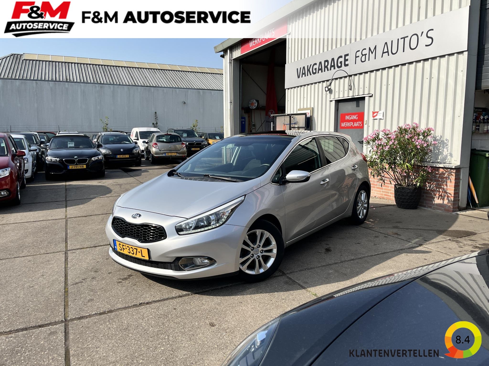 Kia cee'd 1.4 CVVT X-ecutive clima, cruise, camera, pano, pd, Auto's, Voorwielaandrijving, Euro 5, Stof, Gebruikt