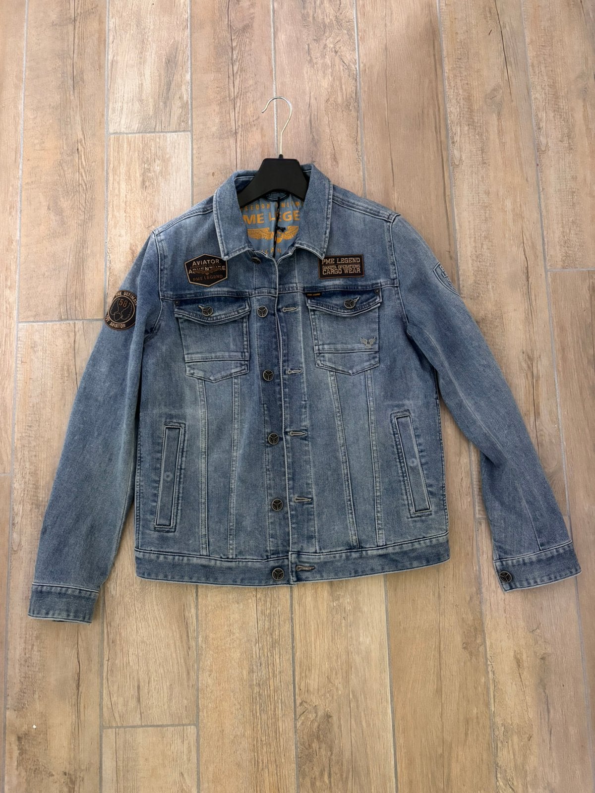 PME Legend denim jacket summer blue denim, Ophalen of Verzenden, Nieuw, Maat 48/50 (M), Blauw