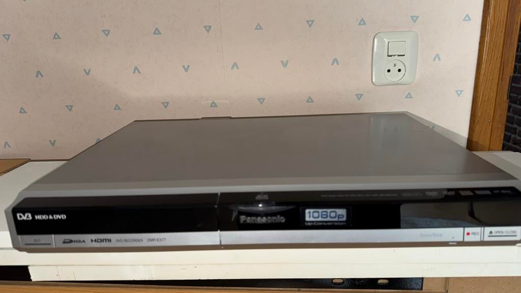 Panasonic DMR-EX77 DVD Recorder met HDD en HDMI, Ophalen, Panasonic, Met harddisk, Dvd-recorder