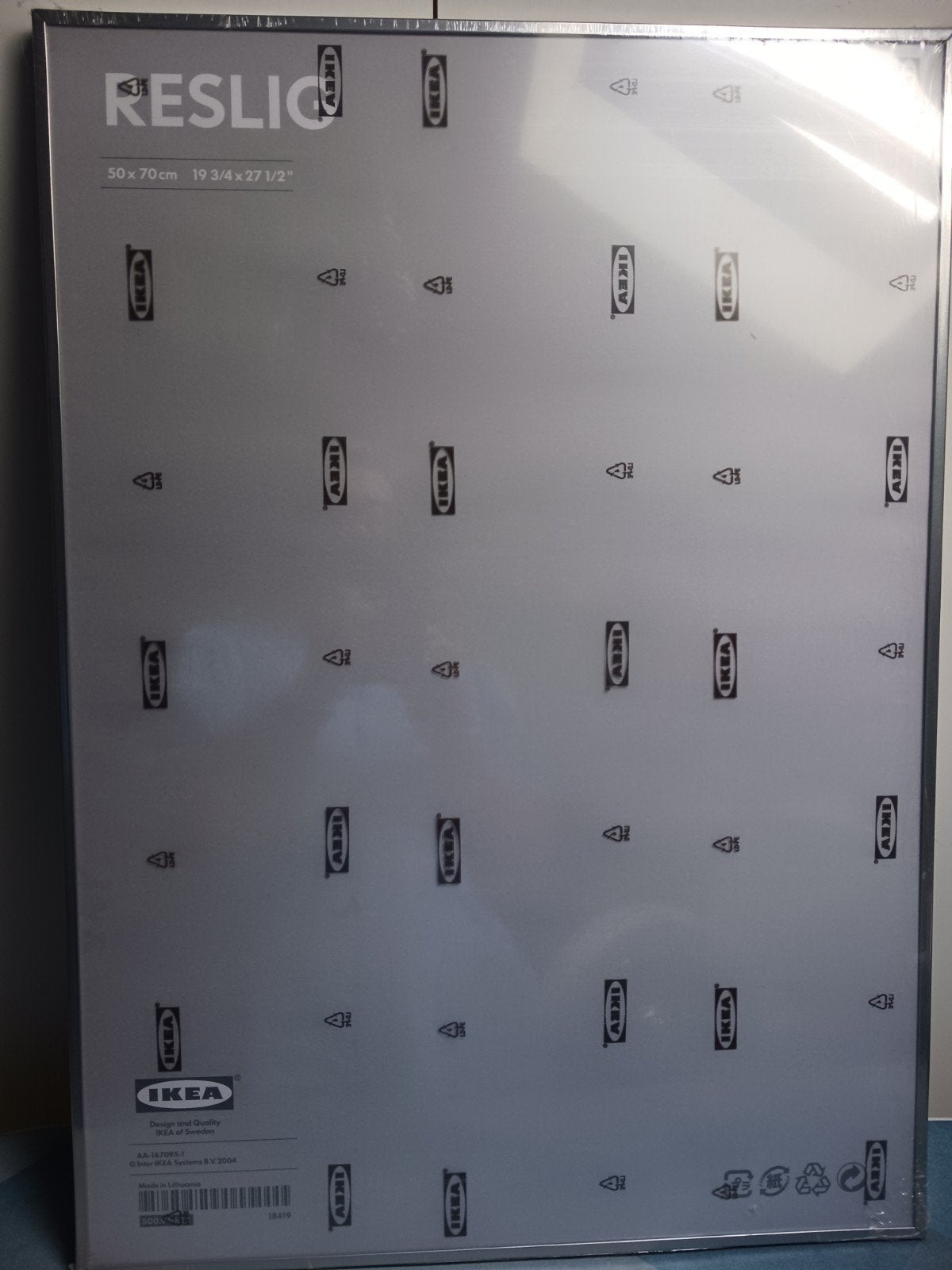 IKEA RESLIG 3 Fotolijst 50x70 cm - Nieuw in verpakking, Ophalen, Kunststof, Nieuw, Fotolijst