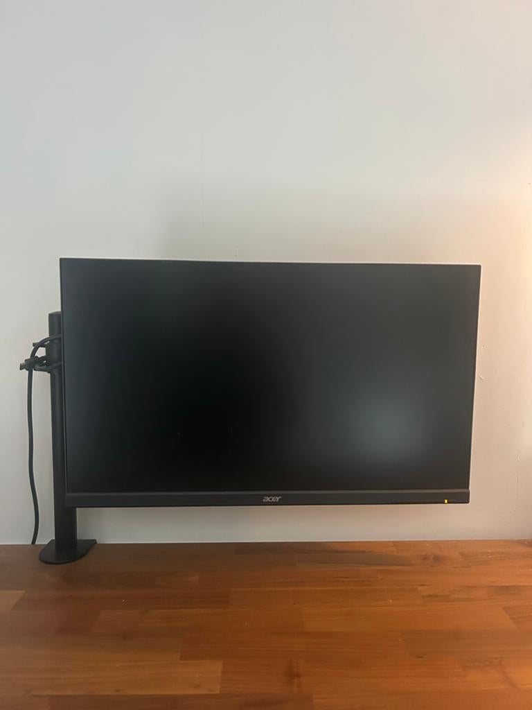 Acer monitor 60hz plus monitor arm!, Computers en Software, Monitoren, HDMI, 32 inch, Kantelbaar, Full HD