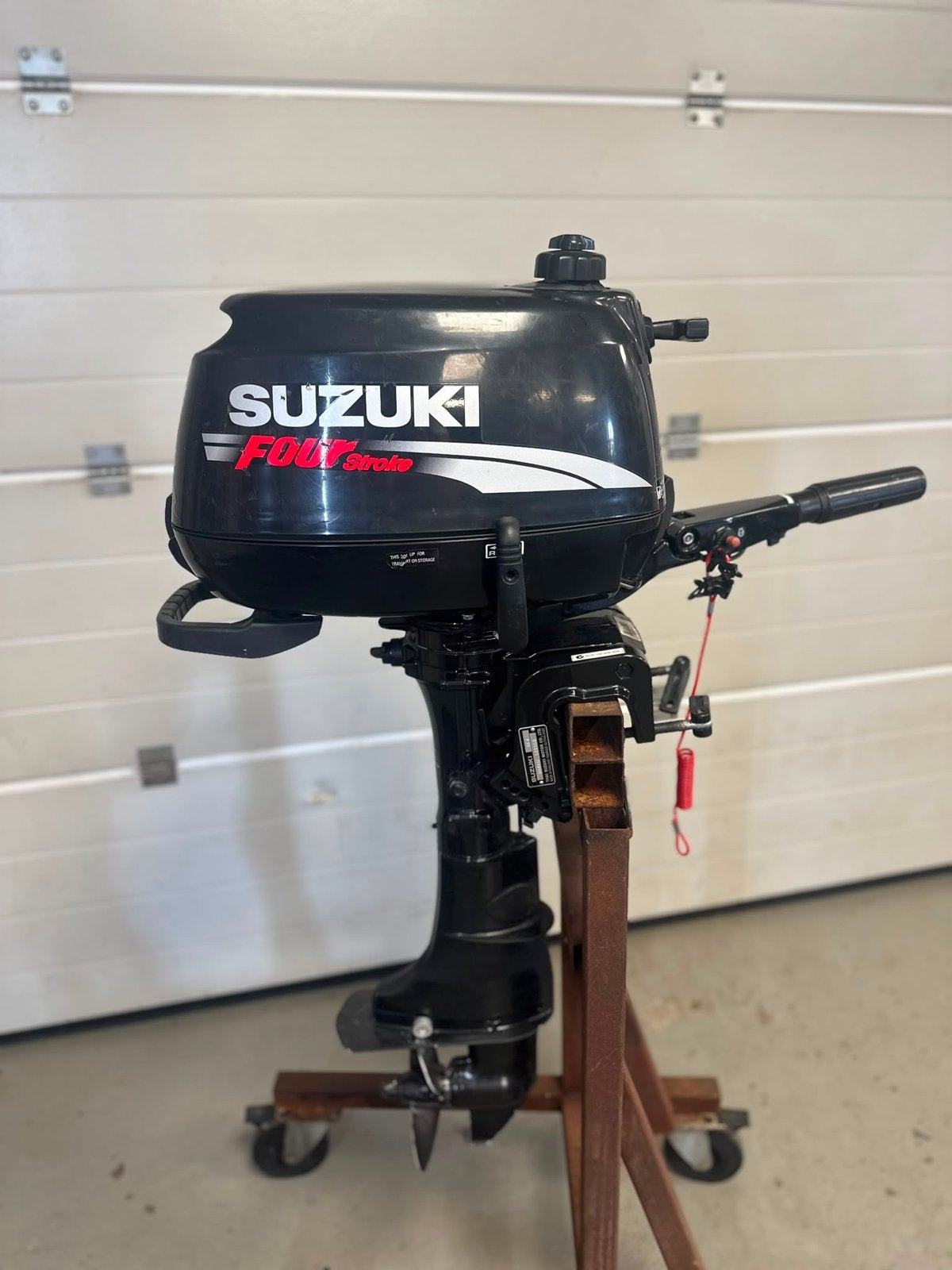 Suzuki DF 4 pk kortstaart viertakt buitenboordmotor, Watersport en Boten, Ophalen, Gebruikt, Minder dan 5 pk, Viertaktmotor