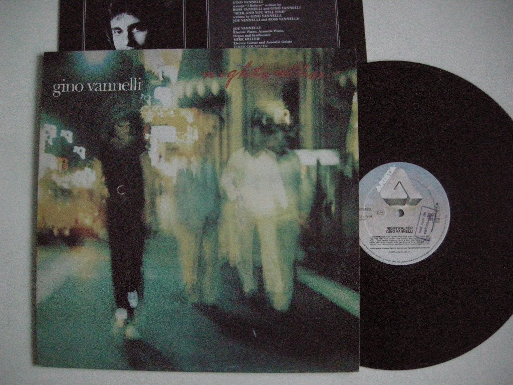 Gino Vannelli Nightwalker - LP vinyl zgan / promo, Cd's en Dvd's, Ophalen, LP, Zo goed als nieuw, 12 inch