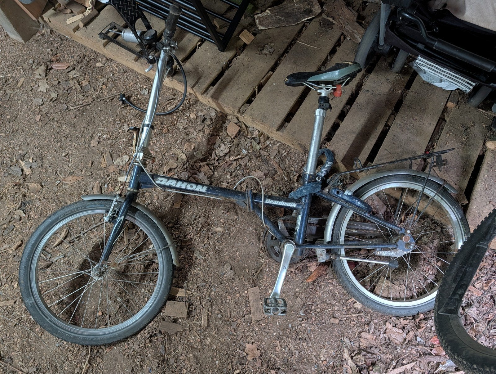 Defecte Dahon vouwfiets - verbindingsbout afgebroken, Ophalen, Gebruikt, 20 inch of meer, Dahon
