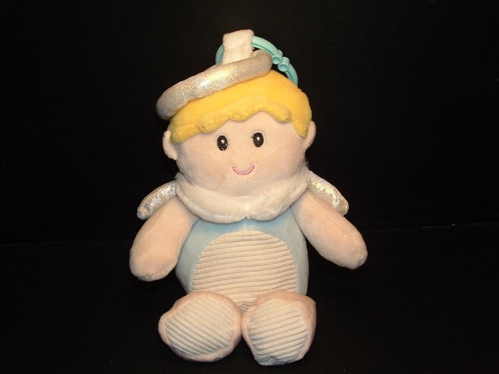 KELLYTOY POPJE ENGELTJE VELOURS HUIDSKLEUR MET, Verzenden, Nieuw, Overige typen