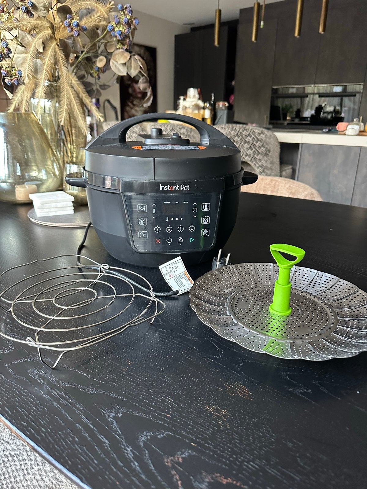 Instant Pot Duo Crisp + Air Fryer 11-in-1 7,1L Multicooker, 4 liter of meer, Ophalen of Verzenden, Nieuw, Uitneembare binnenpan