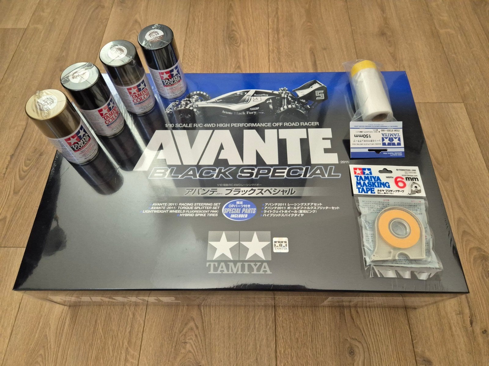 Tamiya Avante Black Special (SEALED) 2011 RC Auto Kit, Elektro, Auto offroad, Nieuw, Ophalen of Verzenden