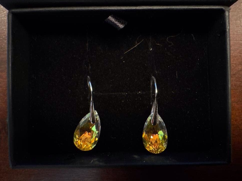 Yolora Oorbellen met Swarovski Kristallen, Sieraden, Tassen en Uiterlijk, Oorbellen, Met kristal, Overige materialen, Hangers