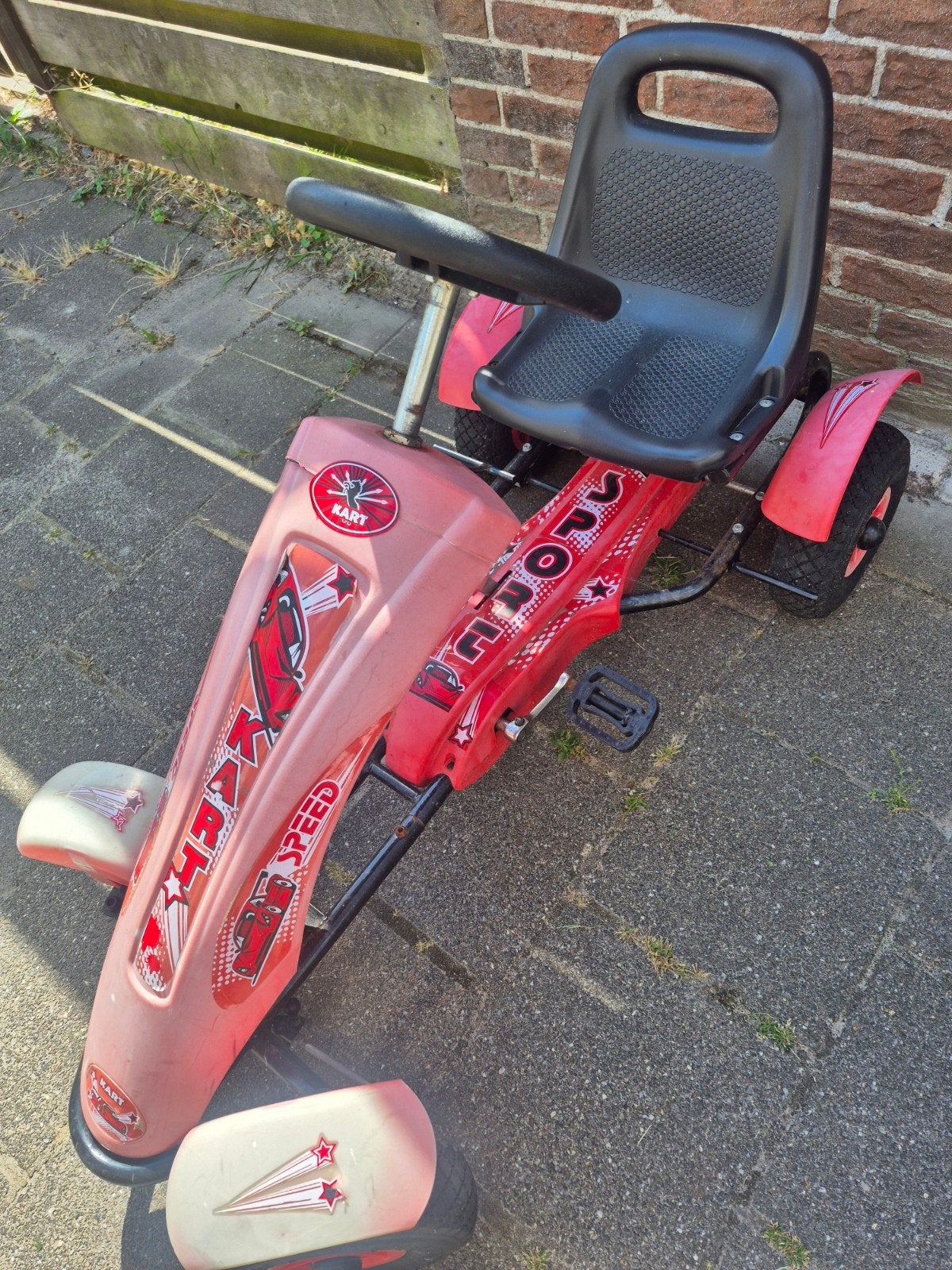 Scelter skelter - rood met zwart zitje, Ophalen of Verzenden, Gebruikt, Overige merken