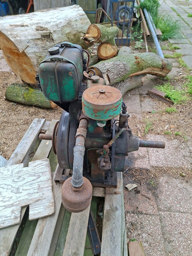 petter dieselmotor, Ophalen, Gebruikt