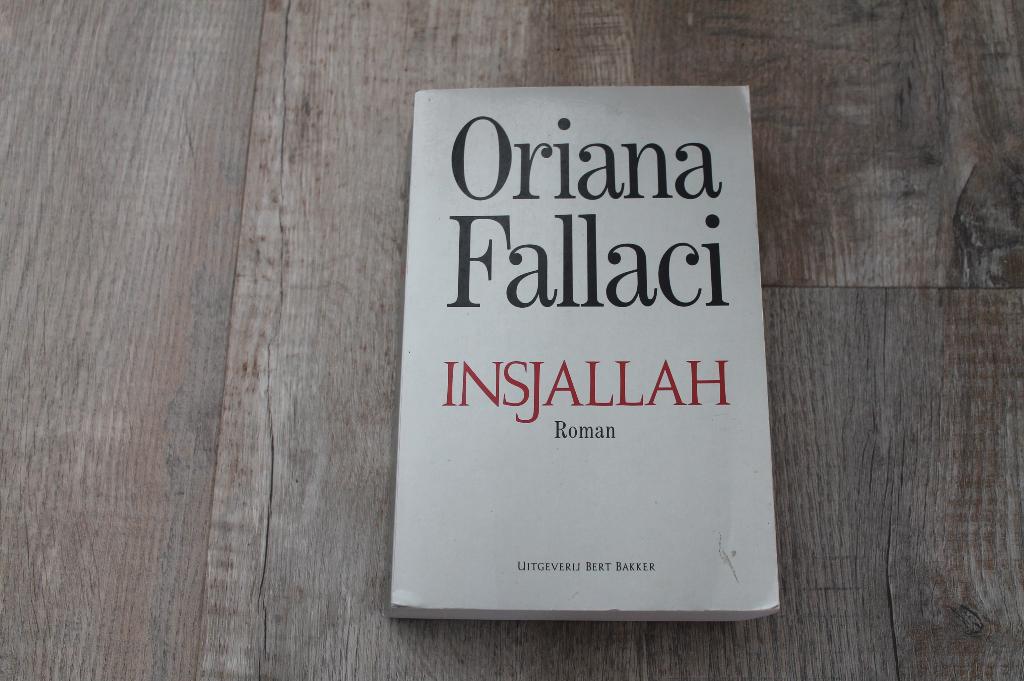 Insjallah - Oriana Fallaci, Wereld overig, Ophalen of Verzenden, Zo goed als nieuw, Oriana Fallaci
