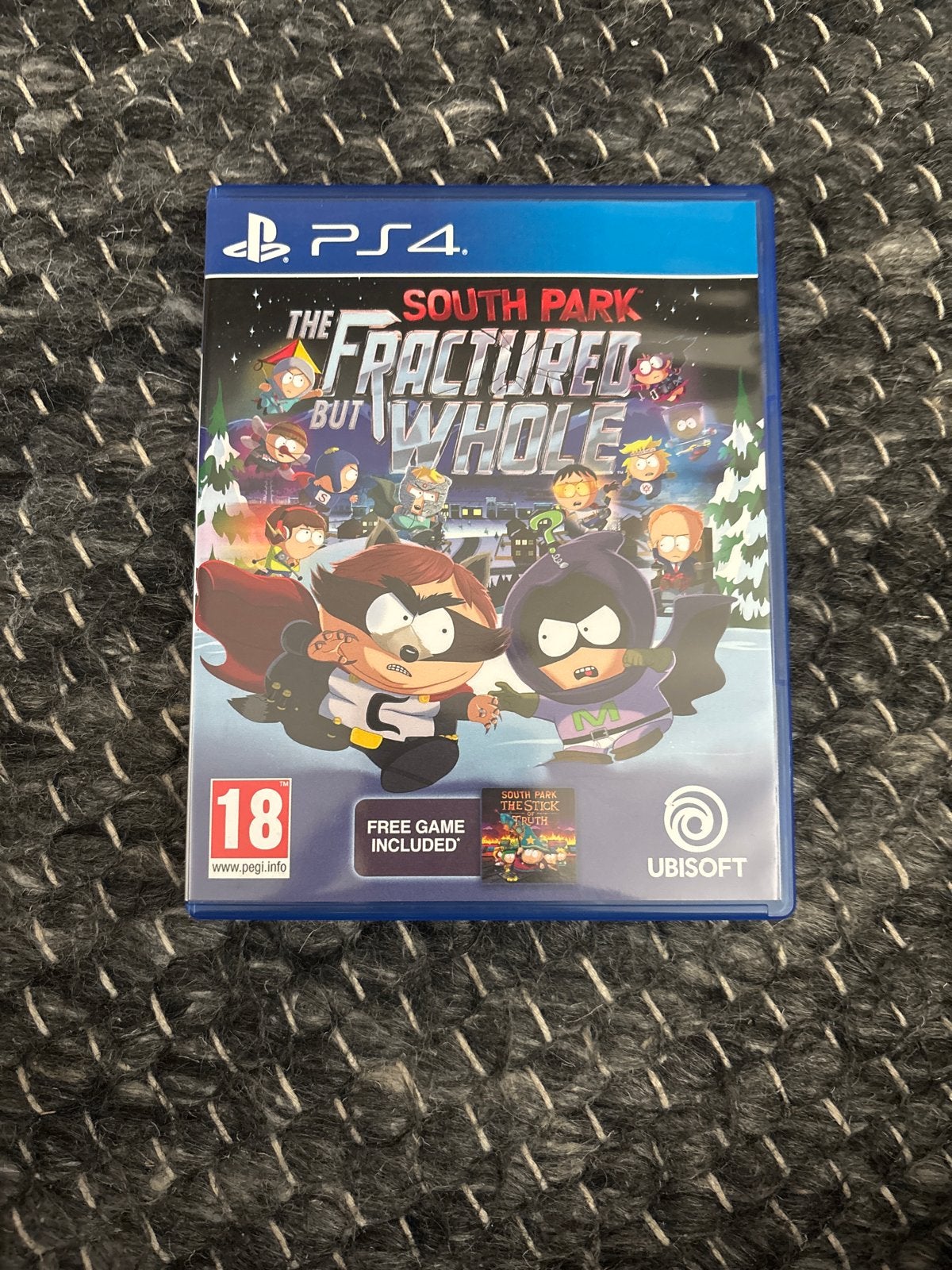 South Park: The Fractured But Whole PS4 (incl. Stick of Trut, Vanaf 18 jaar, 1 speler, Ophalen of Verzenden, Zo goed als nieuw