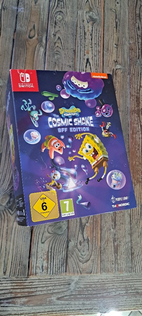 Switch Spongebob squarepants cosmic shake bff edition !!, 1 speler, Nieuw, Vanaf 3 jaar, Ophalen