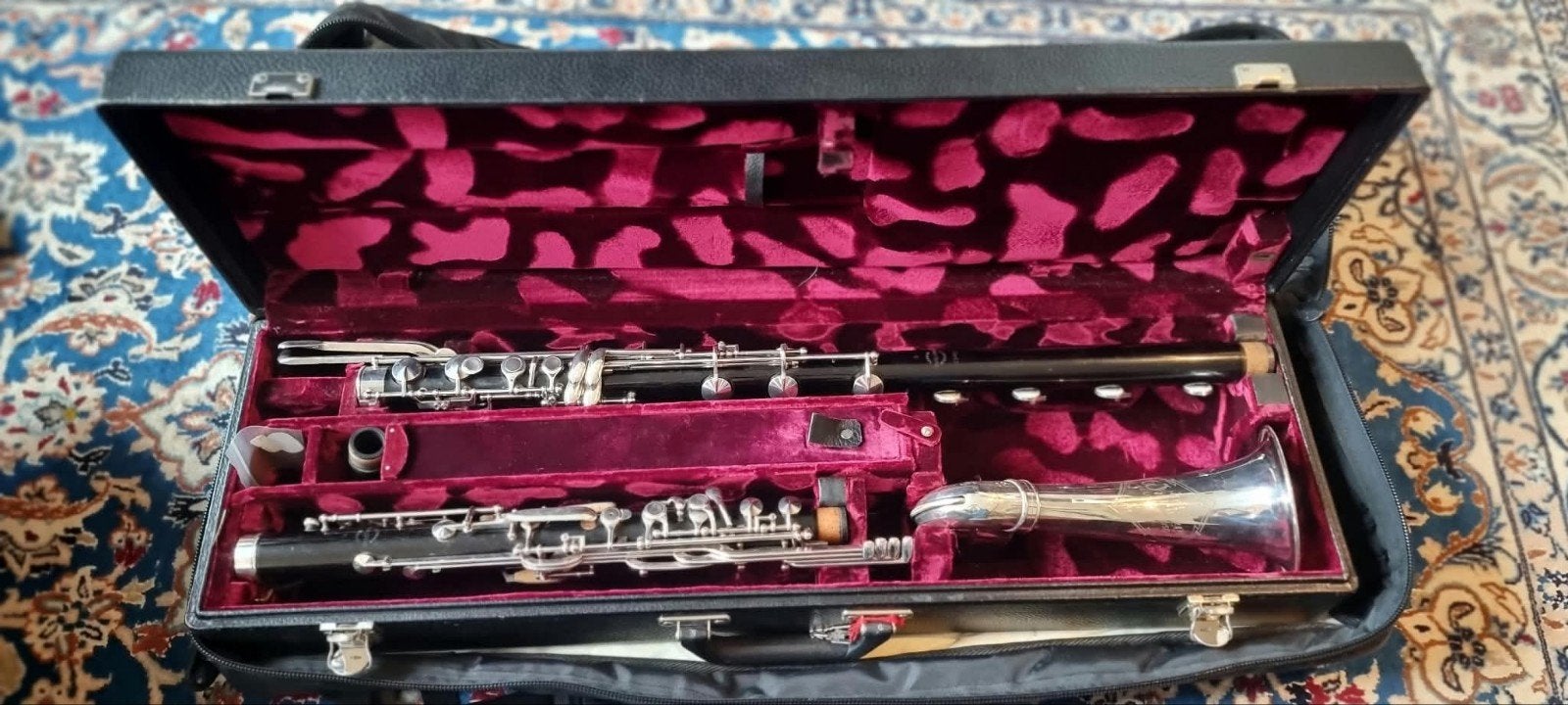 Wurlitzer basklarinet tot lage C – gereviseerd, in uitsteken, Ophalen, Gebruikt, Overige typen, Met koffer
