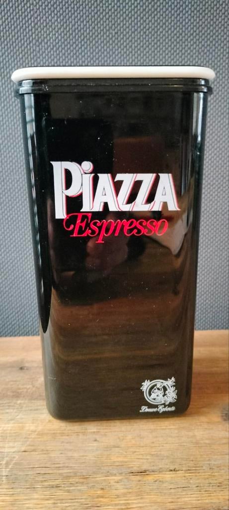 Douwe Egberts piazza Espresso koffie voorraadbus, Ophalen of Verzenden, Gebruikt