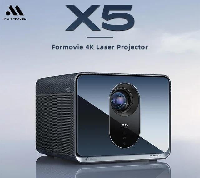 Formovie X5 4k projector met ingebouwde luidspreker, Ophalen of Verzenden, Zo goed als nieuw, Bart@klankbart.nl, Kerklaan 12, Zoeterwoude