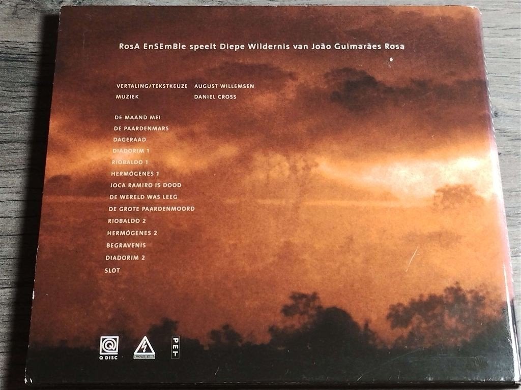 Het Rosa Ensemble ‎ - Diepe Wildernis, Cd's en Dvd's, Ophalen of Verzenden, Classicisme, Zo goed als nieuw, Kamermuziek