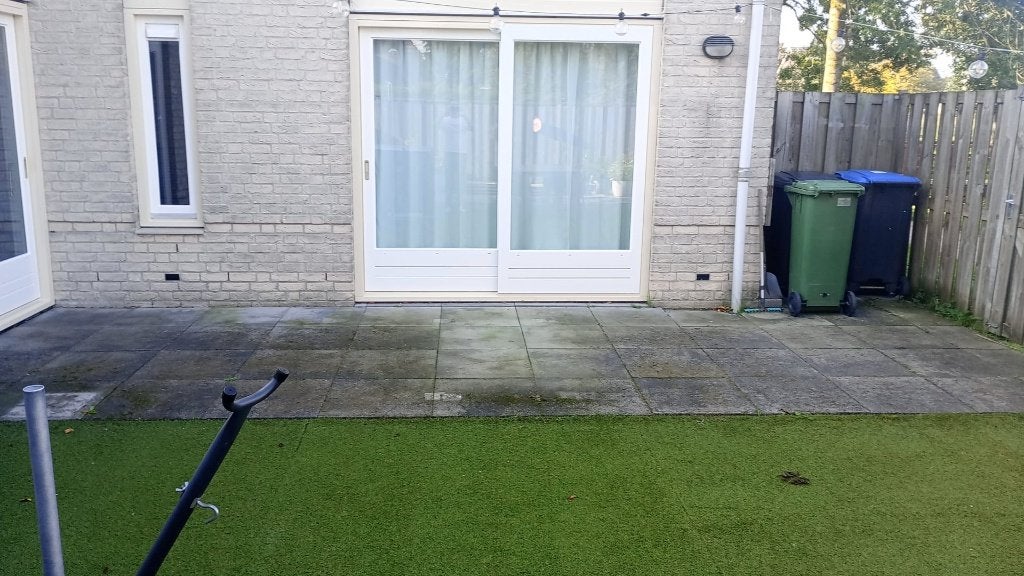Grijze 60 bij 60 Beton tegels gratis op en eruit te halen, Ophalen, Gebruikt, 10 m² of meer, Beton