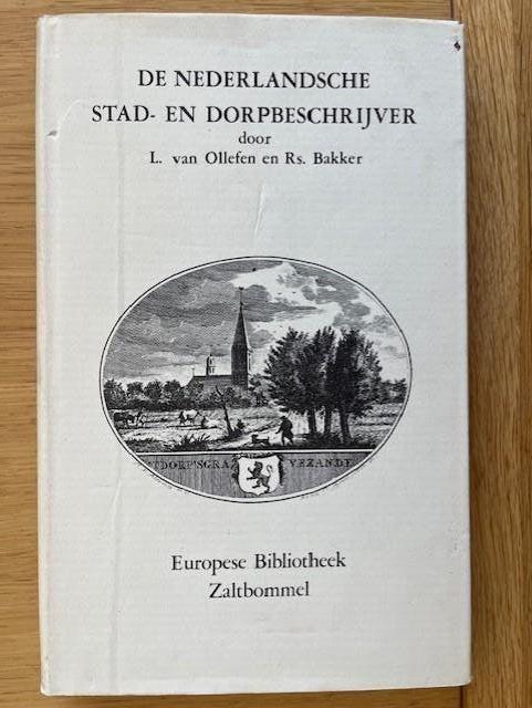 De Nederlandsche stad en dorpbeschrijver, Boeken, Ophalen of Verzenden, Zo goed als nieuw