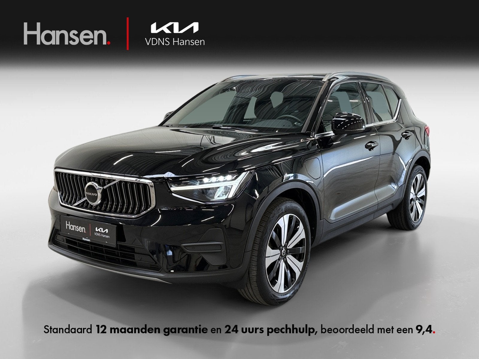 Volvo XC40 1.5 T4 Plug-in hybrid Core Bright I Elek. Achterk, Euro 6, Zwart, Bedrijf, Hybride Elektrisch/Benzine