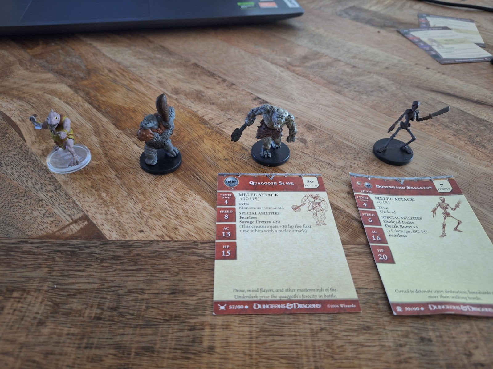 Dungeons & Dragons Miniaturen met kaarten, Gebruikt, Figuurtje(s), Overige soorten, Ophalen of Verzenden