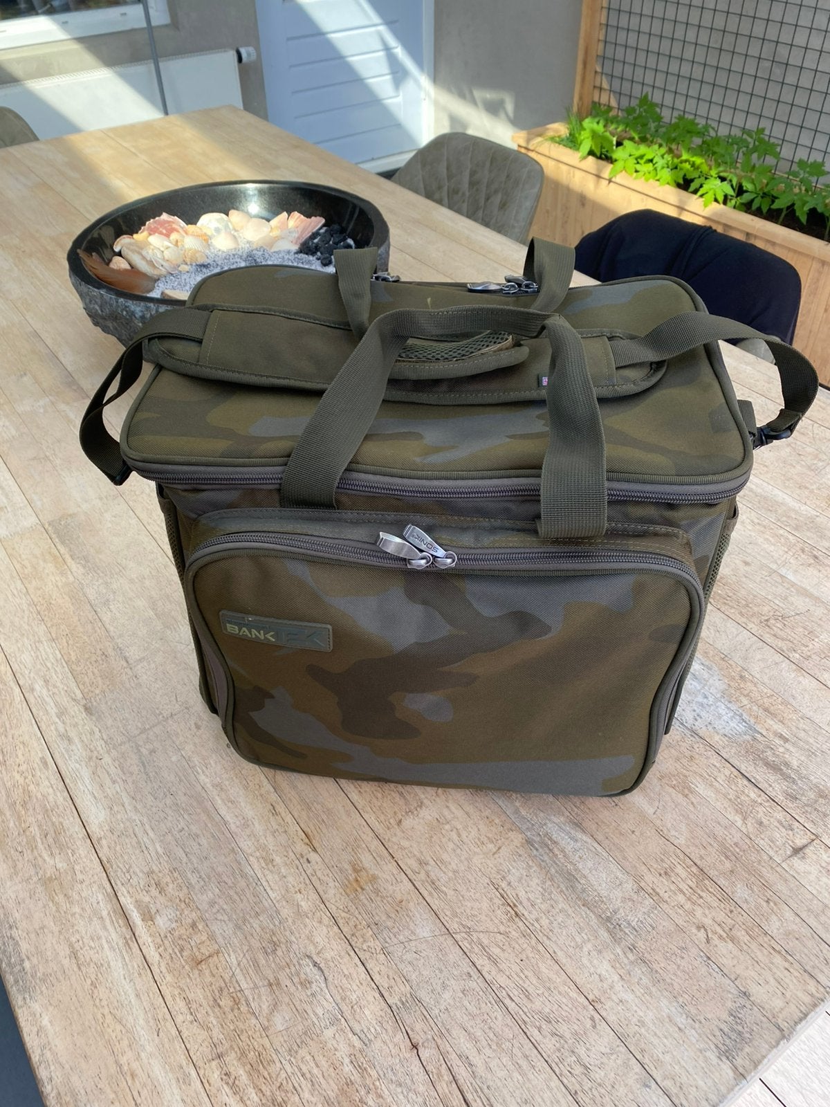Sonik sk-tek coolbag. (Korda nash trakker aqua), Watersport en Boten, Hengelsport | Karpervissen, Ophalen of Verzenden, Gebruikt