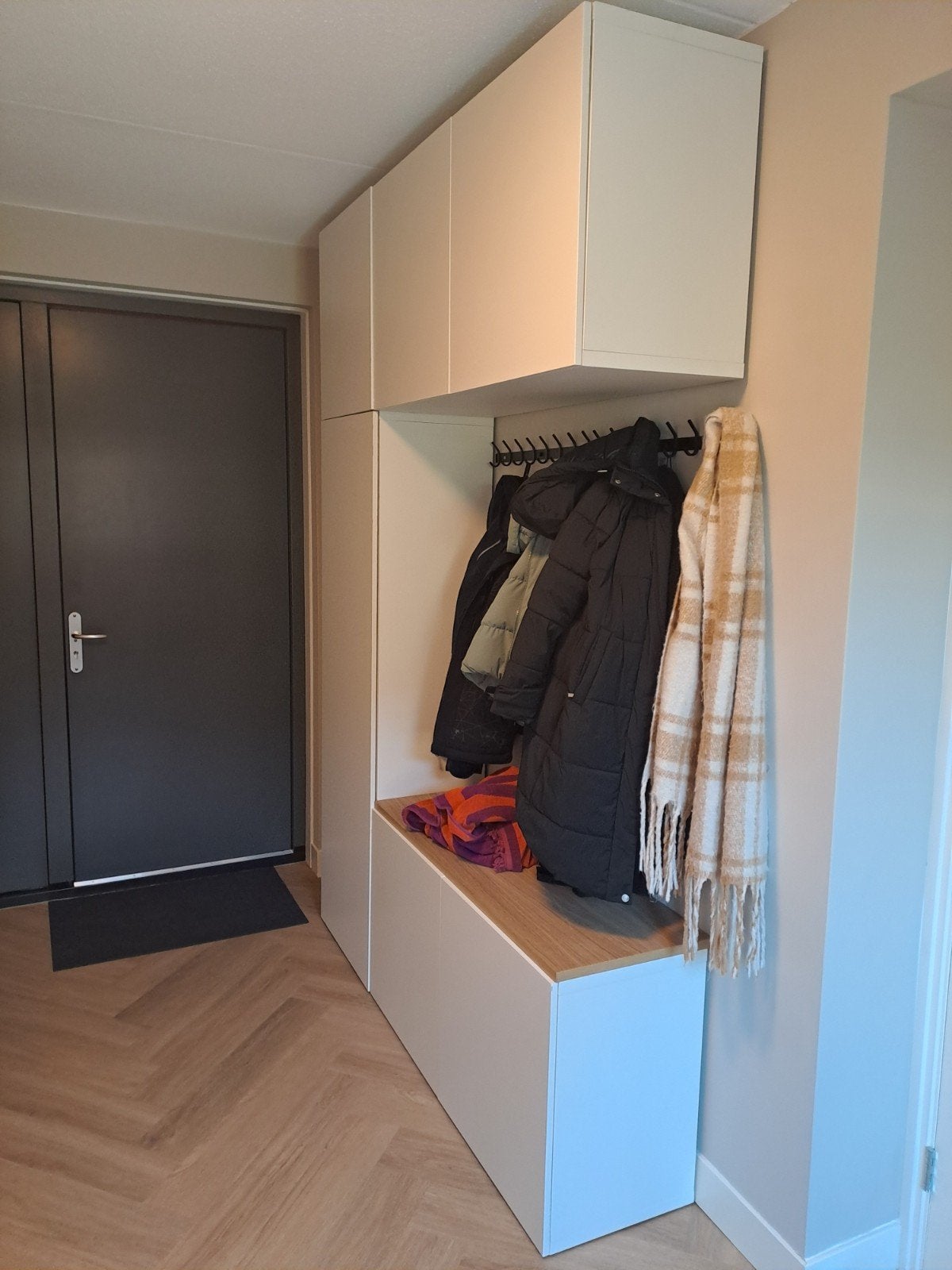 Witte kast IKEA Besta, Ophalen of Verzenden, Zo goed als nieuw