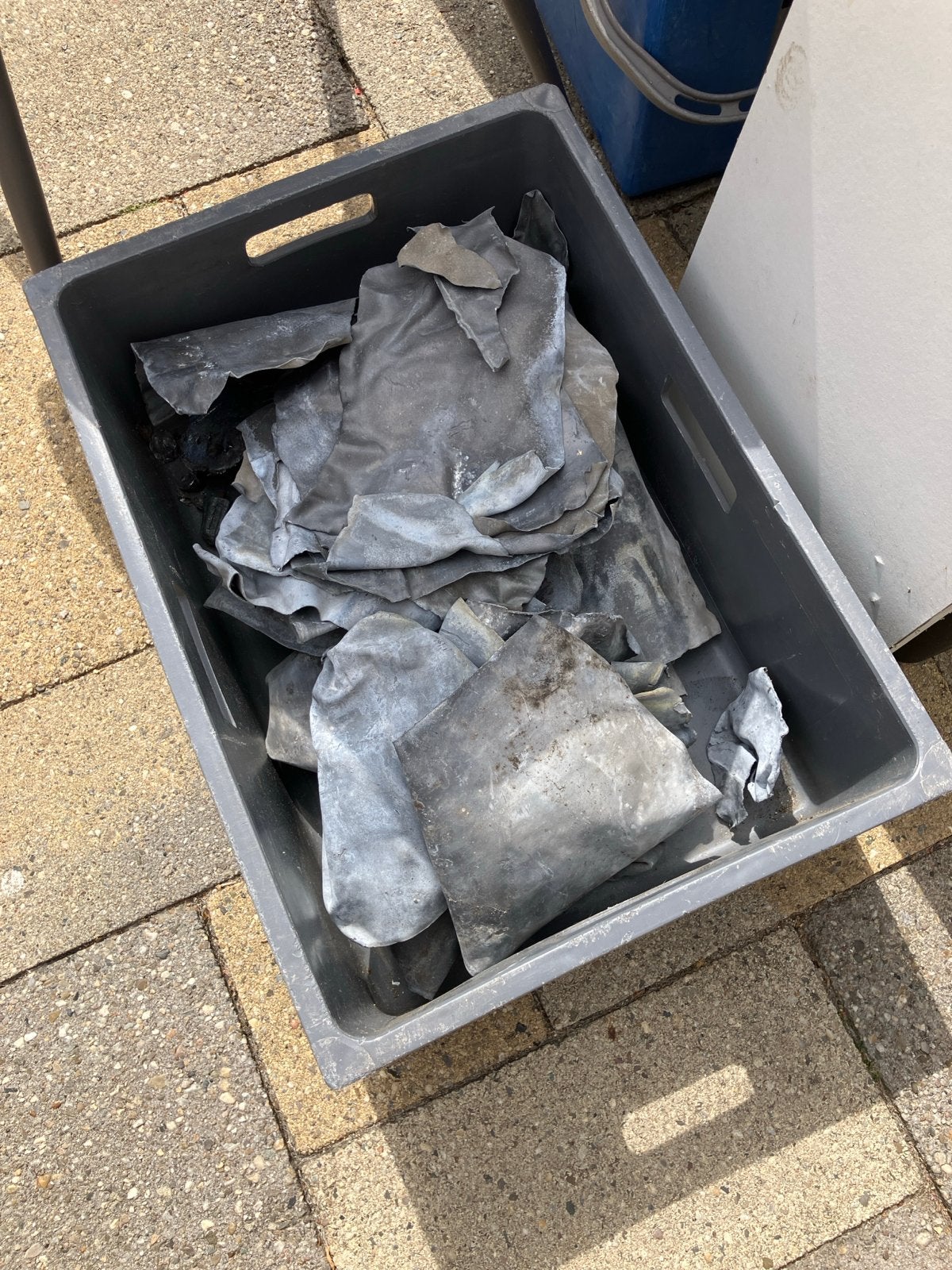Lood en oud bladlood - circa 20 kg voor gieten, Ophalen, Gebruikt, Lood