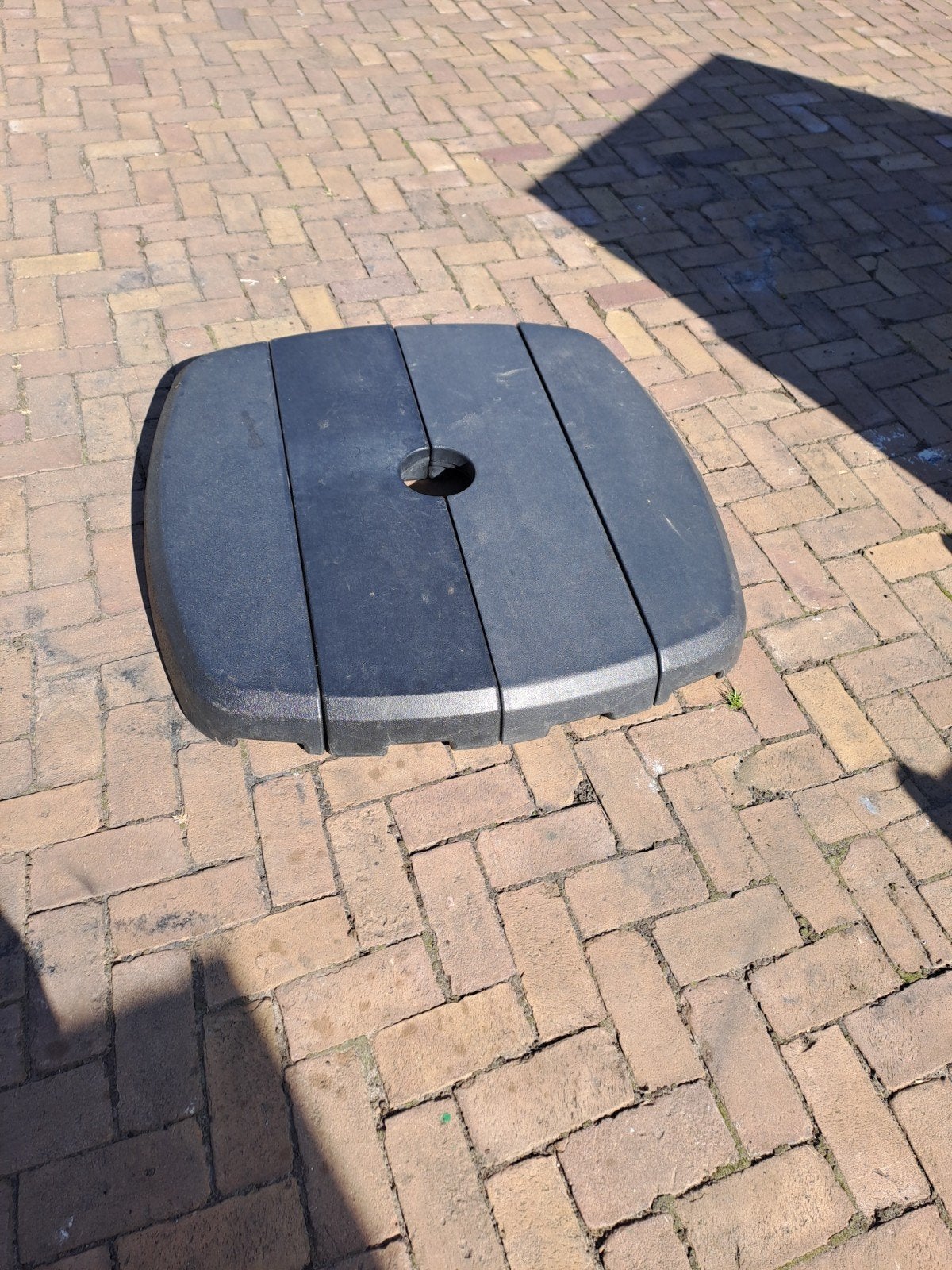 grote  parasol voet, Ophalen, Minder dan 1 meter, Parasolvoet