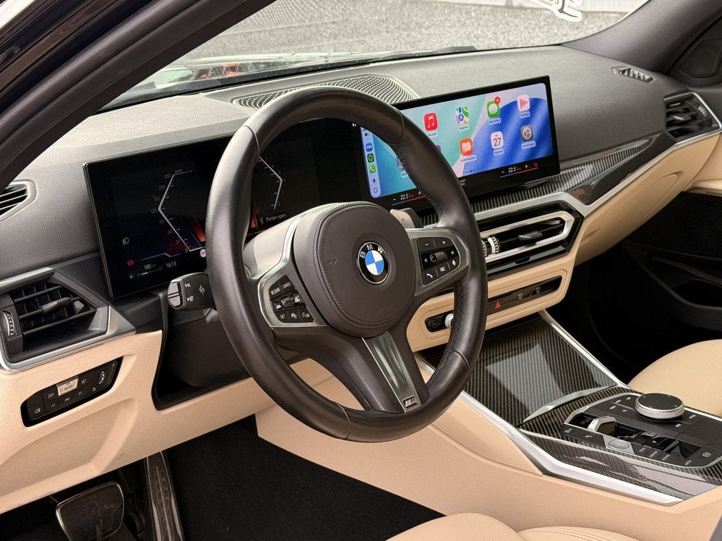 BMW 3-serie M340i xDrive 374PK | Schuifdak | El.Stoelen | AC, Auto's, BMW, 1700 kg, Zwart, Bedrijf, Vierwielaandrijving