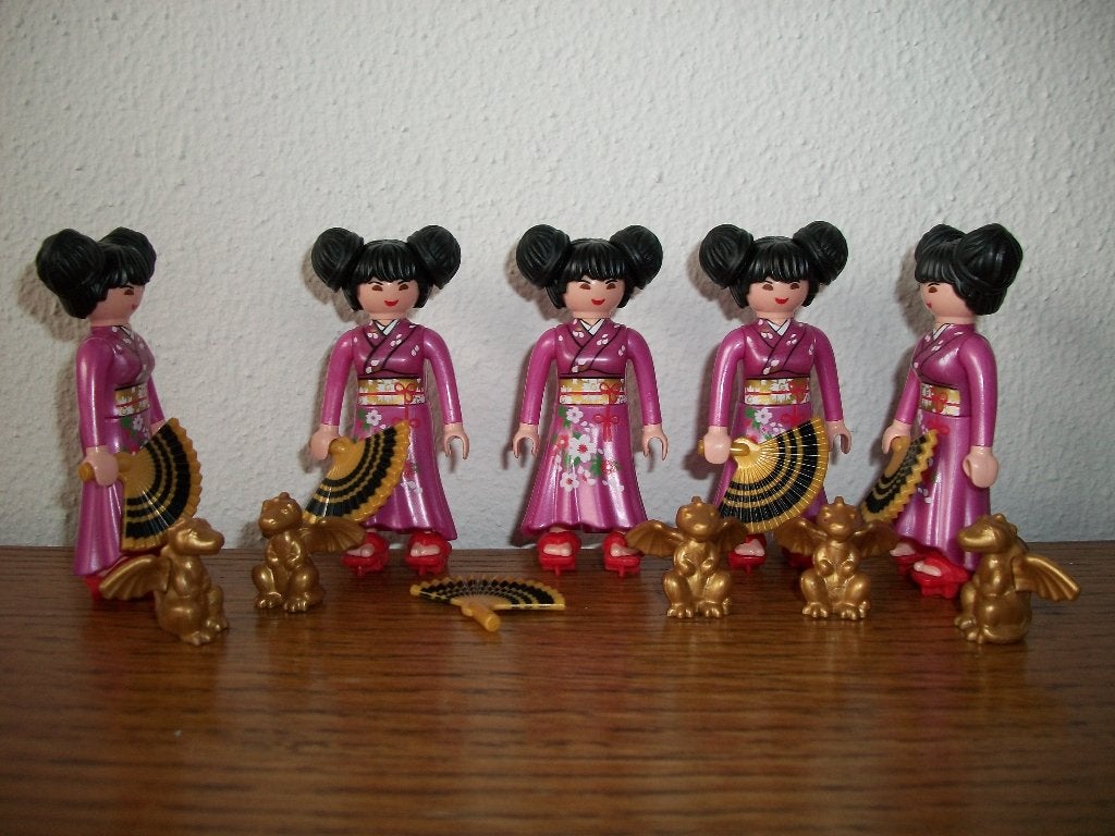 70811 Japanse prinses, Ophalen of Verzenden, Nieuw, Complete set, Figuren