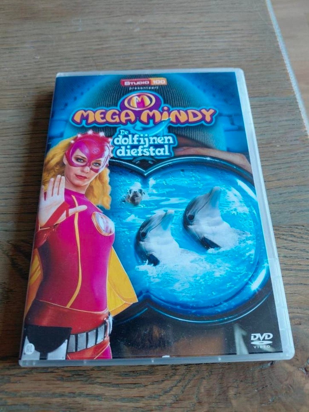 Studio 100 Mega Mindy de dolfijnen diefstal dvd., Avontuur, Alle leeftijden, Ophalen of Verzenden, Zo goed als nieuw