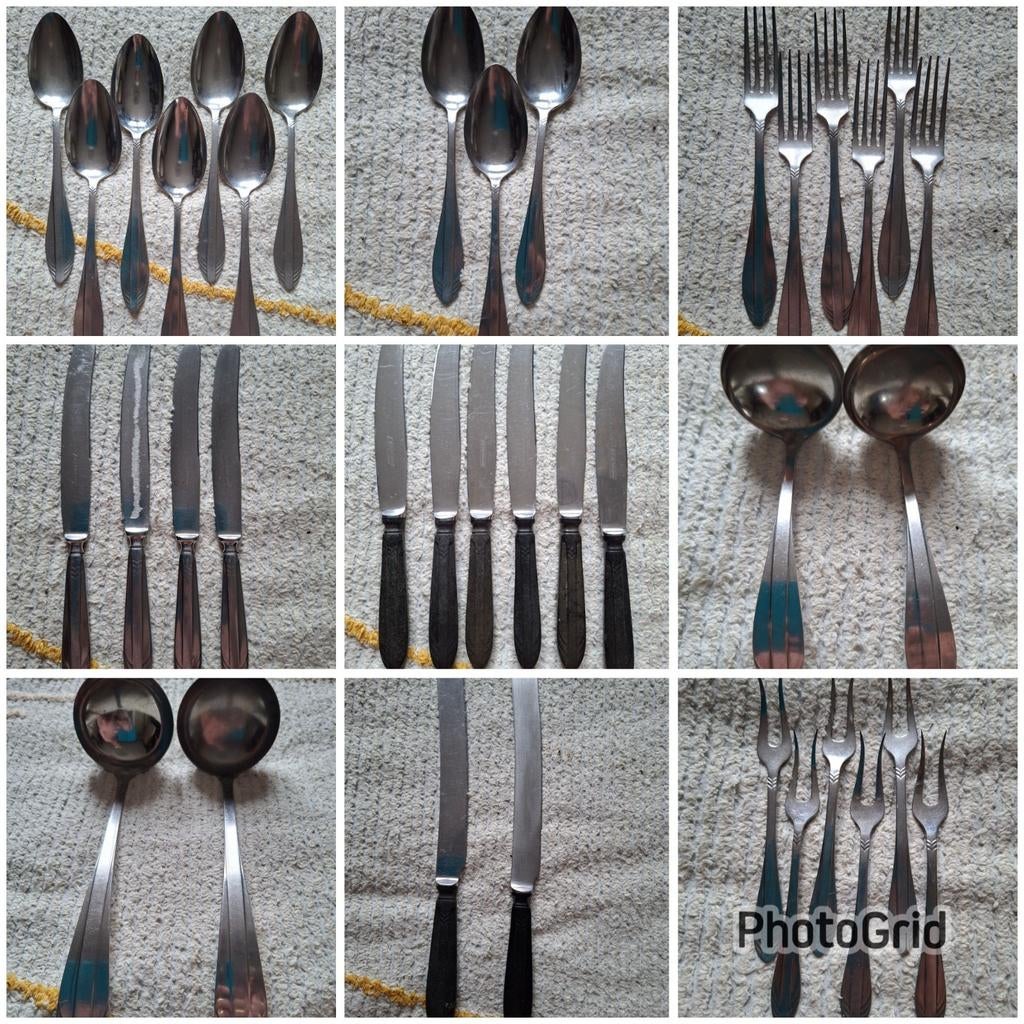 Diverse Bestekset - Lepels, Vorken, Messen, Soeplepels, Ophalen