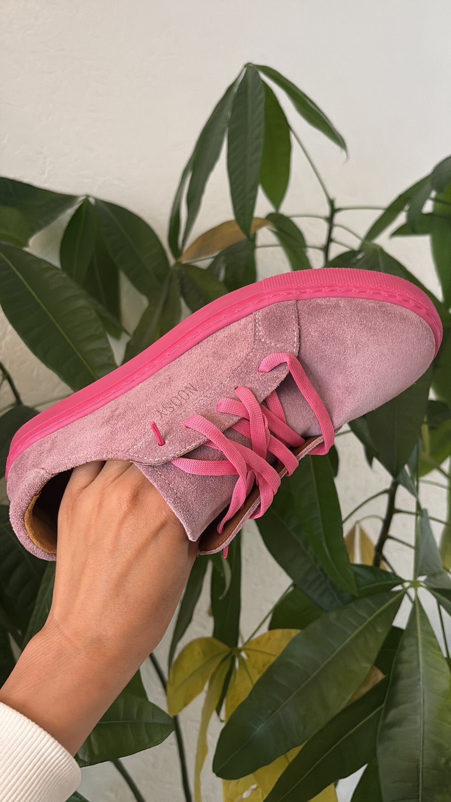 Noosy leren sneakers roze 41, Ophalen of Verzenden, Roze, Sneakers of Gympen, Zo goed als nieuw