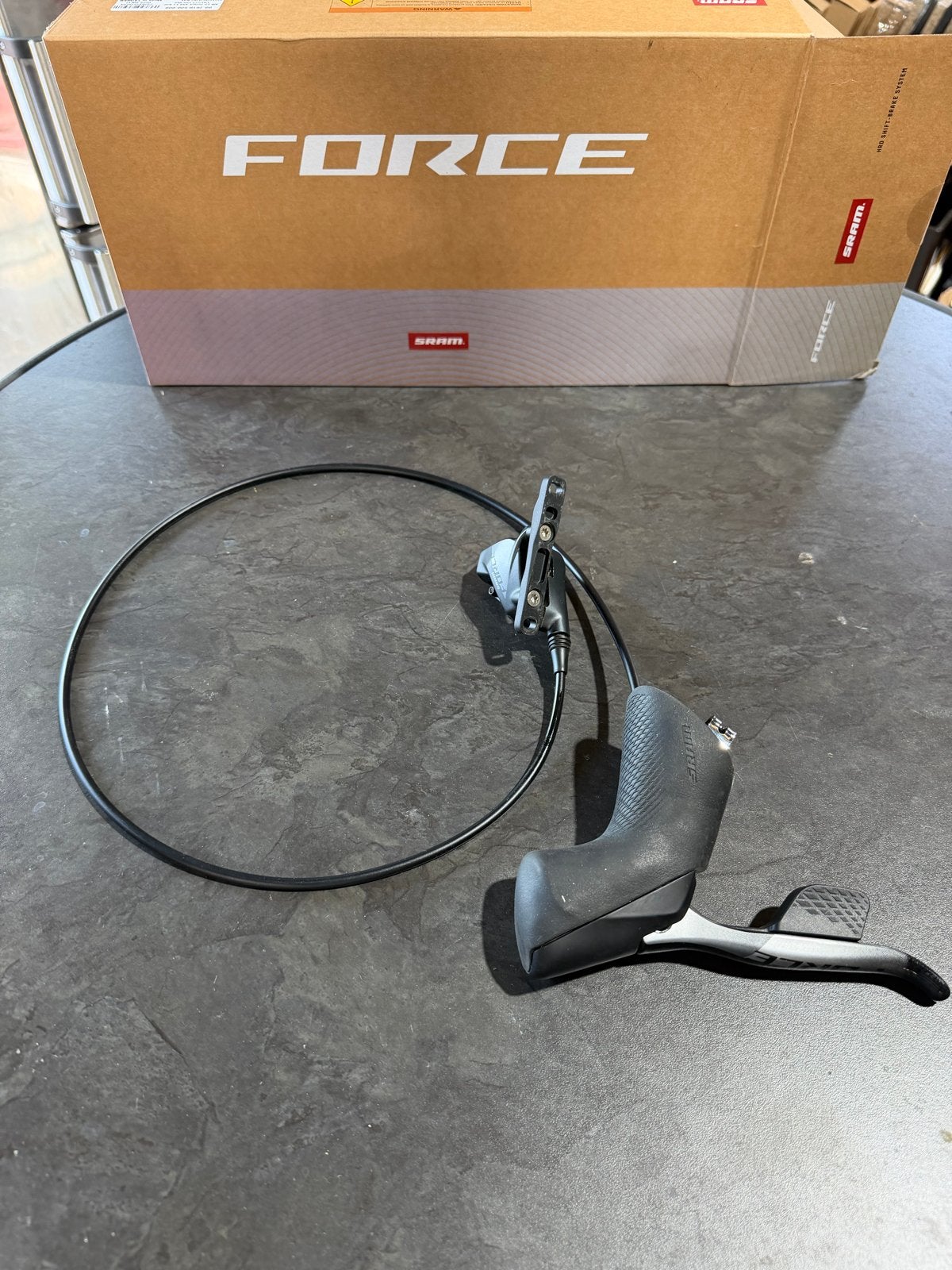 SRAM Force AXS Linker Shifter/Remhendel, Fietsen en Brommers, Fietsonderdelen, Remmen, Kunststof, Ophalen of Verzenden, Zo goed als nieuw