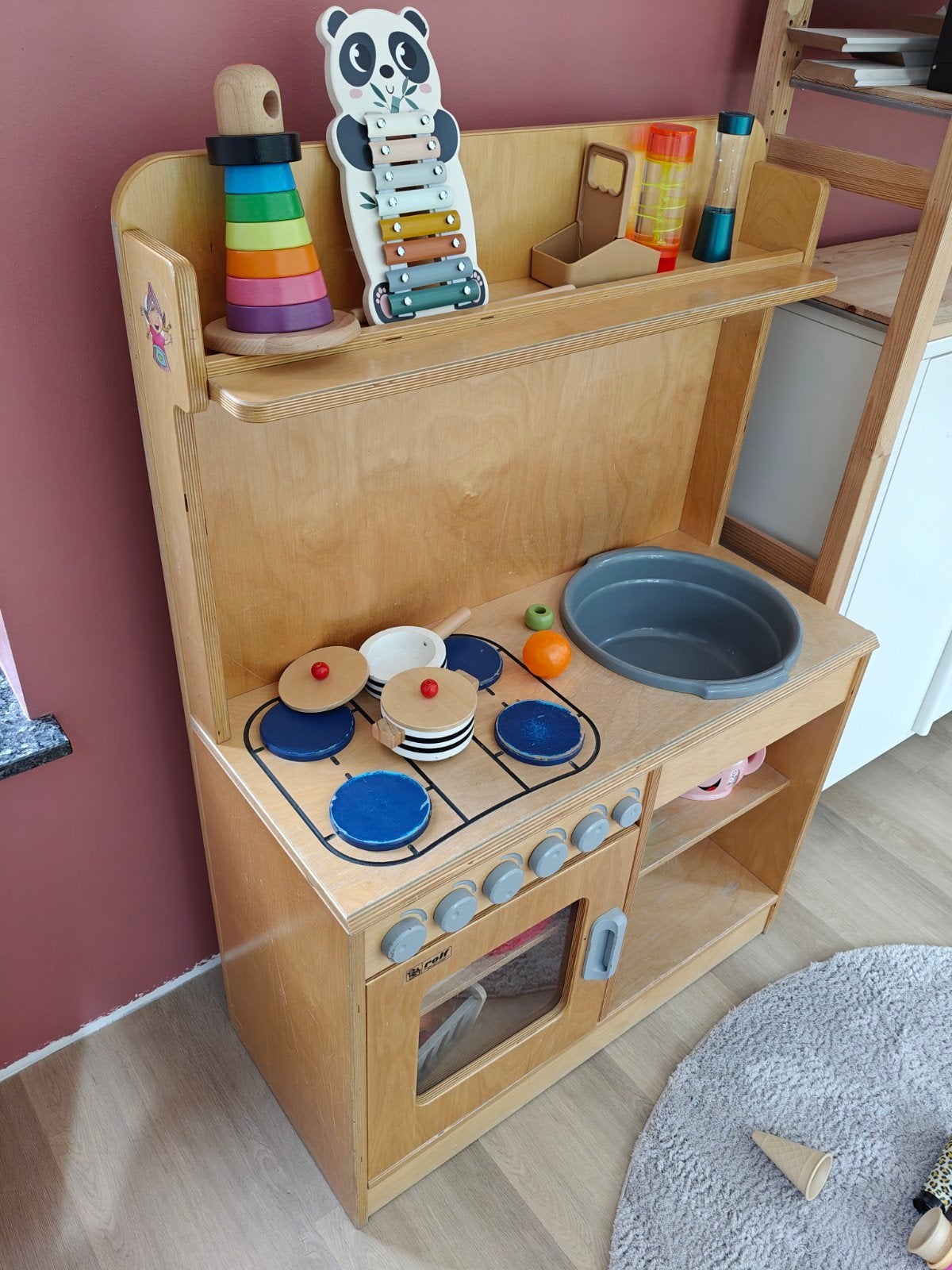 Rolf Professionele Speelkeuken - Degelijk en Zwaar, Ophalen, Gebruikt, Hout, Speelkeuken