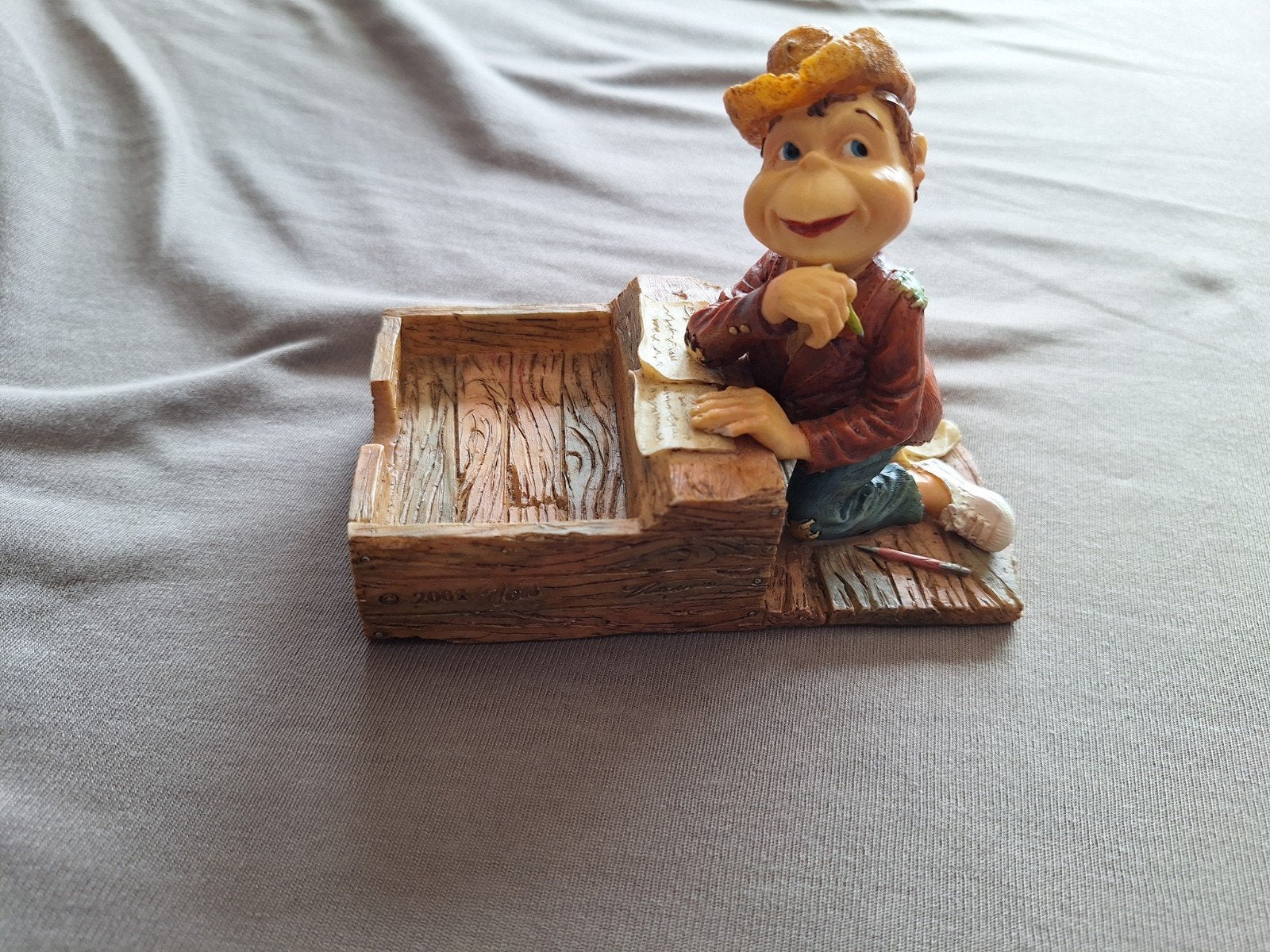 Schrijvende Efteling Laaf 10 cm, Verzamelen, Ophalen of Verzenden, Zo goed als nieuw, Beeldje of Poppetje
