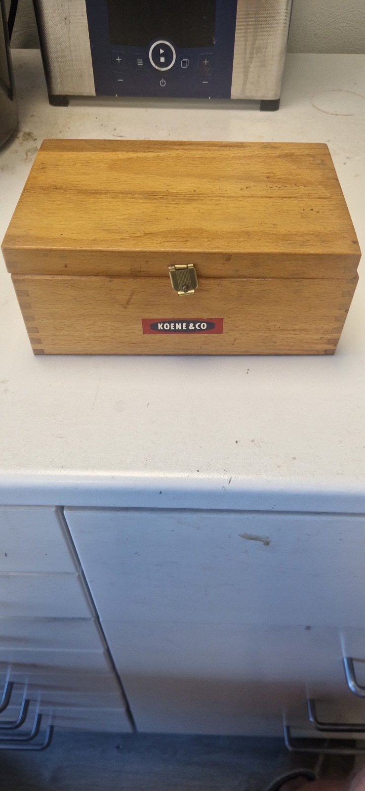 Uitkapset Koene & Co in houten kist, Ophalen of Verzenden, Gebruikt, Overige typen, Overige merken