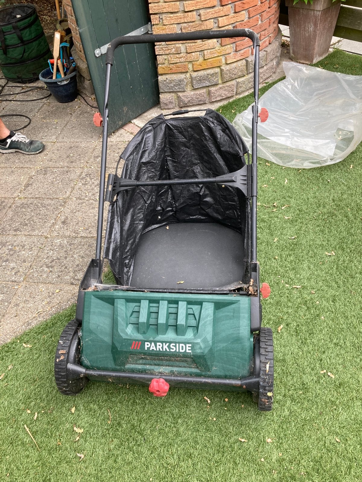 Bladverzamelaar /tuinruimer Parkside, Ophalen, Zo goed als nieuw