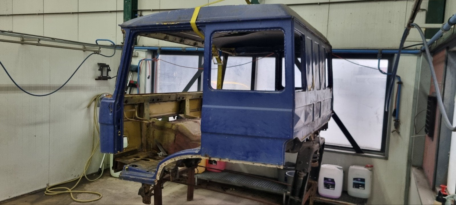 Daf cabine laag model 2800/3300/3600, Ophalen