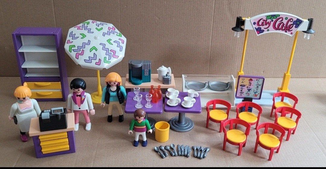 Gedeelte van playmobil set 3989 City café, Ophalen of Verzenden, Gebruikt