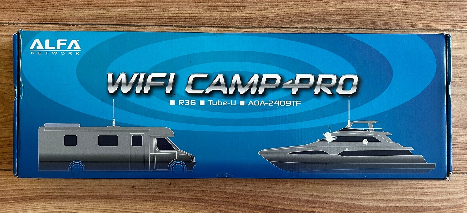 Alfa Network WiFi Camp Pro 2 - Complete WiFi-set, Ophalen of Verzenden, Zo goed als nieuw